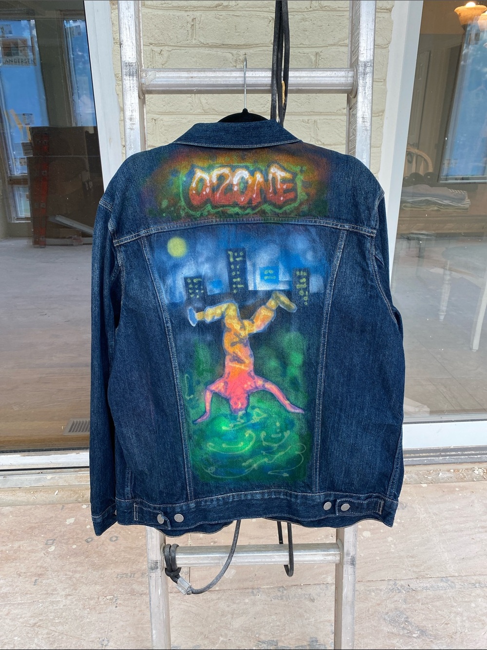 Customized LEVI’S Jean Jacket L